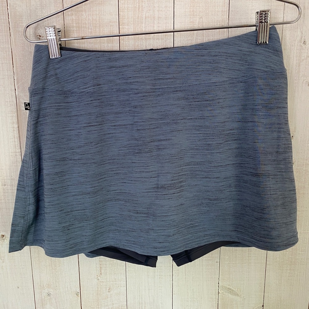 Skirt Sports Blue Space Dye Athletic Skort with Pockets Size Large